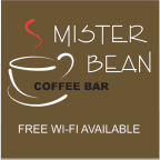 Floor decal for coffee bar