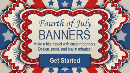 Image: Hot deals on Fourth of July Banners