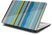 Artsy Blue Laptop Skin Artsy Blue Laptop Skin