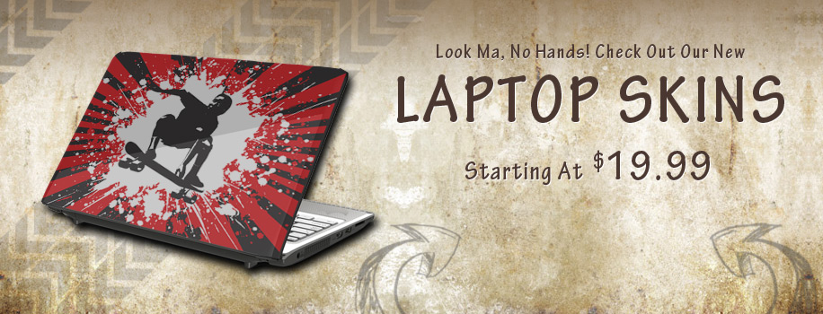 Check Out Our New Laptop Skins