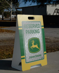 Front Frameless Sign