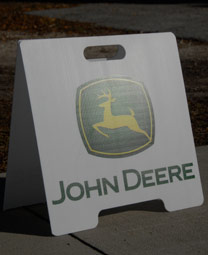 Small Frameless Sign